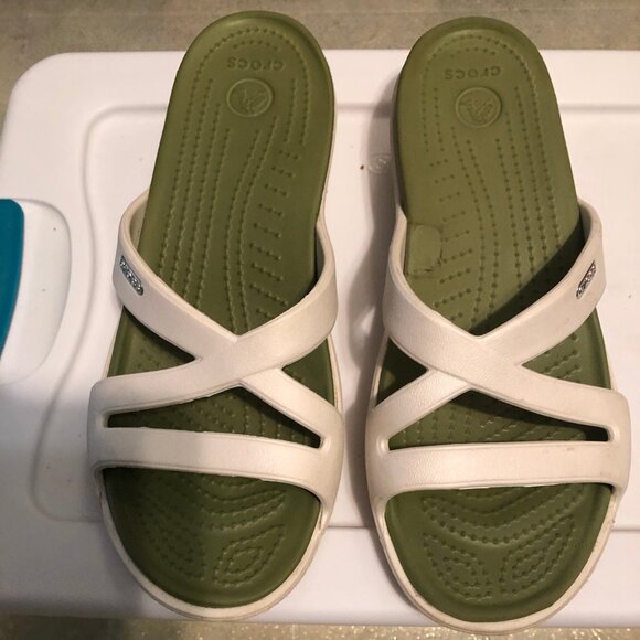 Woman's Crocs Patricia II Wedge Sandals - Picture 1 of 5